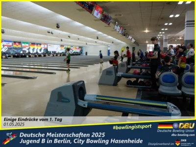 Foto des Albums: Fotoalbum 1 von den Deutschen Meisterschaften 2025 der Jugend B (U14) in Berlin, City Bowling Hasenheide