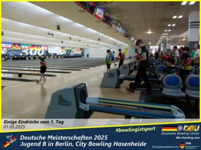 Foto des Albums: Fotoalbum 1 von den Deutschen Meisterschaften 2025 der Jugend B (U14) in Berlin, City Bowling Hasenheide