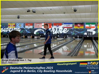Foto des Albums: Fotoalbum 1 von den Deutschen Meisterschaften 2025 der Jugend B (U14) in Berlin, City Bowling Hasenheide