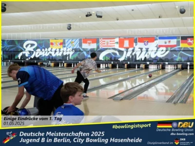 Foto des Albums: Fotoalbum 1 von den Deutschen Meisterschaften 2025 der Jugend B (U14) in Berlin, City Bowling Hasenheide