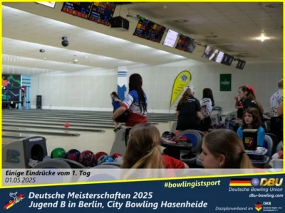 Foto des Albums: Fotoalbum 1 von den Deutschen Meisterschaften 2025 der Jugend B (U14) in Berlin, City Bowling Hasenheide