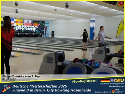 Foto des Albums: Fotoalbum 1 von den Deutschen Meisterschaften 2025 der Jugend B (U14) in Berlin, City Bowling Hasenheide