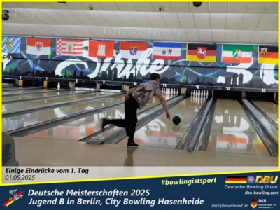 Foto des Albums: Fotoalbum 1 von den Deutschen Meisterschaften 2025 der Jugend B (U14) in Berlin, City Bowling Hasenheide