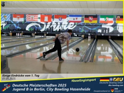 Foto des Albums: Fotoalbum 1 von den Deutschen Meisterschaften 2025 der Jugend B (U14) in Berlin, City Bowling Hasenheide