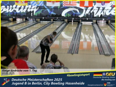 Foto des Albums: Fotoalbum 1 von den Deutschen Meisterschaften 2025 der Jugend B (U14) in Berlin, City Bowling Hasenheide