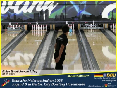 Foto des Albums: Fotoalbum 1 von den Deutschen Meisterschaften 2025 der Jugend B (U14) in Berlin, City Bowling Hasenheide