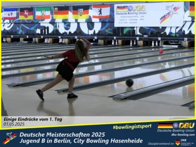 Foto des Albums: Fotoalbum 1 von den Deutschen Meisterschaften 2025 der Jugend B (U14) in Berlin, City Bowling Hasenheide