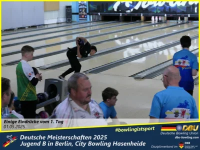 Foto des Albums: Fotoalbum 1 von den Deutschen Meisterschaften 2025 der Jugend B (U14) in Berlin, City Bowling Hasenheide