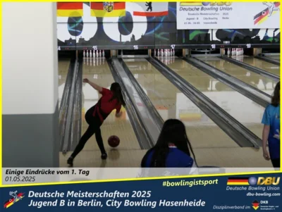 Foto des Albums: Fotoalbum 1 von den Deutschen Meisterschaften 2025 der Jugend B (U14) in Berlin, City Bowling Hasenheide