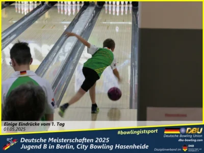 Foto des Albums: Fotoalbum 1 von den Deutschen Meisterschaften 2025 der Jugend B (U14) in Berlin, City Bowling Hasenheide
