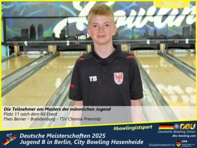 Foto des Albums: Fotoalbum 3 von den Deutschen Meisterschaften 2025 der Jugend B (U14) in Berlin, City Bowling Hasenheide