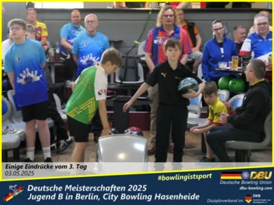 Foto des Albums: Fotoalbum 3 von den Deutschen Meisterschaften 2025 der Jugend B (U14) in Berlin, City Bowling Hasenheide