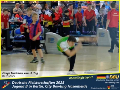 Foto des Albums: Fotoalbum 3 von den Deutschen Meisterschaften 2025 der Jugend B (U14) in Berlin, City Bowling Hasenheide