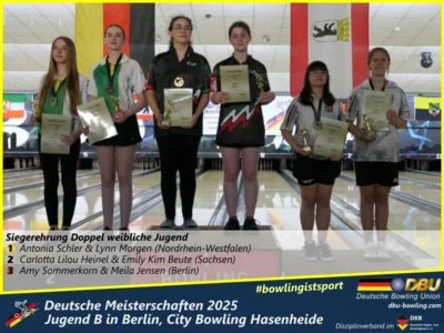 Foto des Albums: Fotoalbum 2 von den Deutschen Meisterschaften 2025 der Jugend B (U14) in Berlin, City Bowling Hasenheide