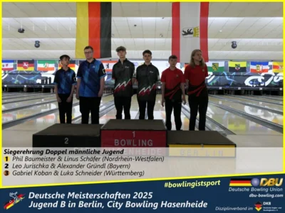 Foto des Albums: Fotoalbum 2 von den Deutschen Meisterschaften 2025 der Jugend B (U14) in Berlin, City Bowling Hasenheide