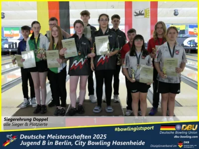 Foto des Albums: Fotoalbum 2 von den Deutschen Meisterschaften 2025 der Jugend B (U14) in Berlin, City Bowling Hasenheide