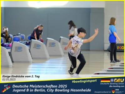 Foto des Albums: Fotoalbum 2 von den Deutschen Meisterschaften 2025 der Jugend B (U14) in Berlin, City Bowling Hasenheide