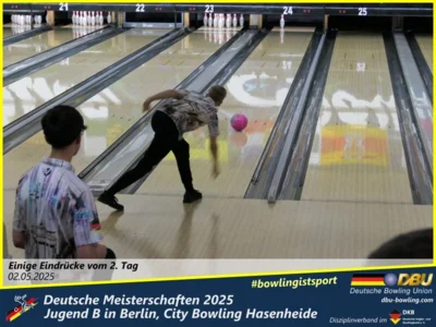 Foto des Albums: Fotoalbum 2 von den Deutschen Meisterschaften 2025 der Jugend B (U14) in Berlin, City Bowling Hasenheide