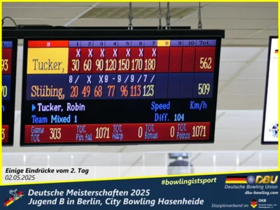 Foto des Albums: Fotoalbum 2 von den Deutschen Meisterschaften 2025 der Jugend B (U14) in Berlin, City Bowling Hasenheide
