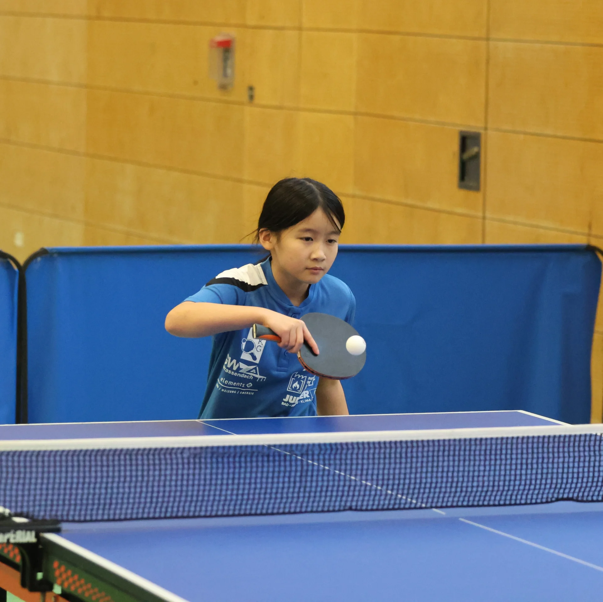 Bild: Jing Zhou startete bei den Mädchen 11