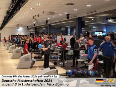 Foto des Albums: Fotoalbum 1 von den Deutschen Meisterschaften 2024 der Jugend B (U14) in Ludwigshafen, Felix Bowling