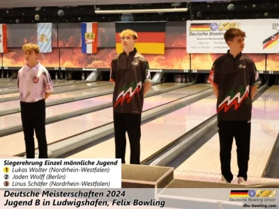 Foto des Albums: Fotoalbum 1 von den Deutschen Meisterschaften 2024 der Jugend B (U14) in Ludwigshafen, Felix Bowling