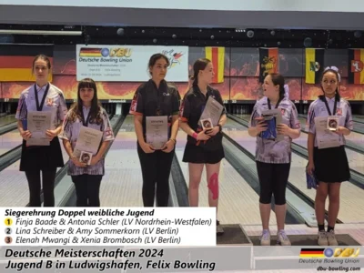 Foto des Albums: Fotoalbum 2 von den Deutschen Meisterschaften 2024 der Jugend B (U14) in Ludwigshafen, Felix Bowling