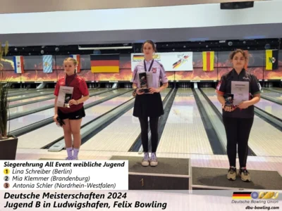 Foto des Albums: Fotoalbum 3 von den Deutschen Meisterschaften 2024 der Jugend B (U14) in Ludwigshafen, Felix Bowling
