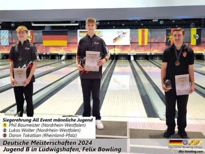 Foto des Albums: Fotoalbum 3 von den Deutschen Meisterschaften 2024 der Jugend B (U14) in Ludwigshafen, Felix Bowling