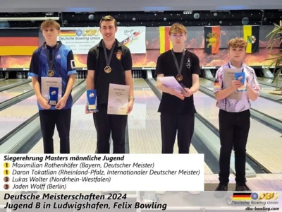 Foto des Albums: Fotoalbum 4 von den Deutschen Meisterschaften 2024 der Jugend B (U14) in Ludwigshafen, Felix Bowling