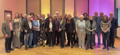 Gruppenfoto nach dem Konzert 
