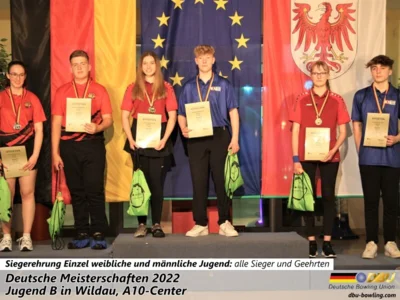 Foto des Albums: Fotoalbum von den Deutschen Meisterschaften 2022 der Jugend B (U14) in Wildau. A10 Bowling