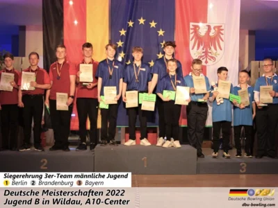 Foto des Albums: Fotoalbum von den Deutschen Meisterschaften 2022 der Jugend B (U14) in Wildau. A10 Bowling