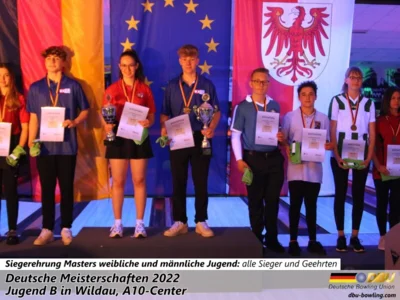 Foto des Albums: Fotoalbum von den Deutschen Meisterschaften 2022 der Jugend B (U14) in Wildau. A10 Bowling