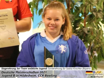 Foto des Albums: Fotoalbum von den Deutschen Meisterschaften 2021 der Jugend B (U14) in Hildesheim, CCR Bowling