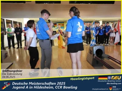 Foto des Albums: Fotoalbum 1 von den Deutschen Meisterschaften 2025 der Jugend A (U14) in Hildesheim, CCR Bowling