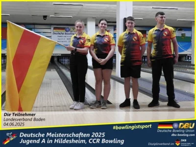 Foto des Albums: Fotoalbum 1 von den Deutschen Meisterschaften 2025 der Jugend A (U14) in Hildesheim, CCR Bowling