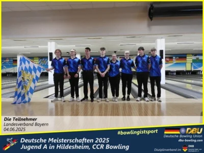 Foto des Albums: Fotoalbum 1 von den Deutschen Meisterschaften 2025 der Jugend A (U14) in Hildesheim, CCR Bowling