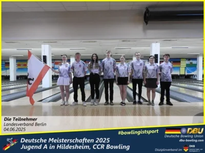 Foto des Albums: Fotoalbum 1 von den Deutschen Meisterschaften 2025 der Jugend A (U14) in Hildesheim, CCR Bowling