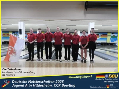 Foto des Albums: Fotoalbum 1 von den Deutschen Meisterschaften 2025 der Jugend A (U14) in Hildesheim, CCR Bowling