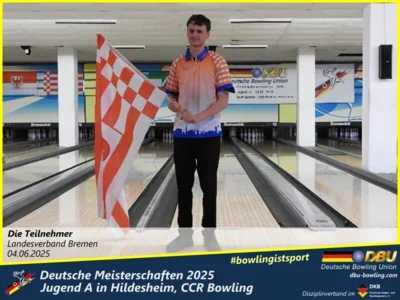 Foto des Albums: Fotoalbum 1 von den Deutschen Meisterschaften 2025 der Jugend A (U14) in Hildesheim, CCR Bowling