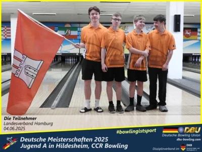 Foto des Albums: Fotoalbum 1 von den Deutschen Meisterschaften 2025 der Jugend A (U14) in Hildesheim, CCR Bowling