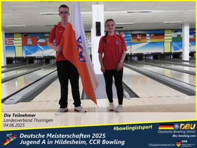 Foto des Albums: Fotoalbum 1 von den Deutschen Meisterschaften 2025 der Jugend A (U14) in Hildesheim, CCR Bowling