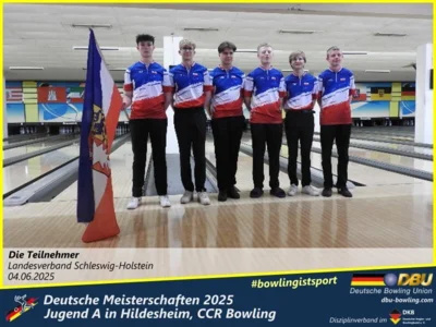 Foto des Albums: Fotoalbum 1 von den Deutschen Meisterschaften 2025 der Jugend A (U14) in Hildesheim, CCR Bowling