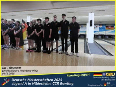 Foto des Albums: Fotoalbum 1 von den Deutschen Meisterschaften 2025 der Jugend A (U14) in Hildesheim, CCR Bowling