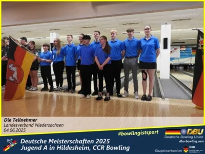 Foto des Albums: Fotoalbum 1 von den Deutschen Meisterschaften 2025 der Jugend A (U14) in Hildesheim, CCR Bowling
