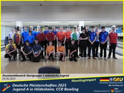 Foto des Albums: Fotoalbum 1 von den Deutschen Meisterschaften 2025 der Jugend A (U14) in Hildesheim, CCR Bowling