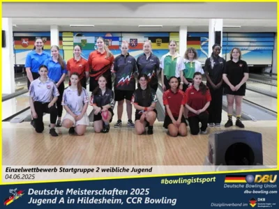 Foto des Albums: Fotoalbum 1 von den Deutschen Meisterschaften 2025 der Jugend A (U14) in Hildesheim, CCR Bowling