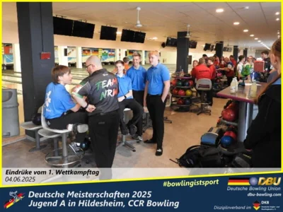 Foto des Albums: Fotoalbum 1 von den Deutschen Meisterschaften 2025 der Jugend A (U14) in Hildesheim, CCR Bowling