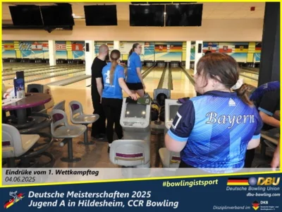 Foto des Albums: Fotoalbum 1 von den Deutschen Meisterschaften 2025 der Jugend A (U14) in Hildesheim, CCR Bowling